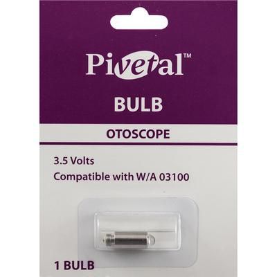 Replacement Ophthalmoscope and Otoscope Bulb Compatible with Welch Allyn 03100, Each , 10/Pack , PIVETAL 21296550