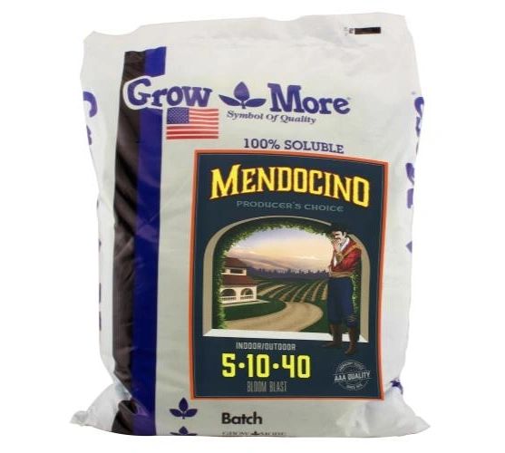 Dry Fertilizer Grow More Mendo Bloom Blast 5-10-40 - 25 lb , RF NGM206