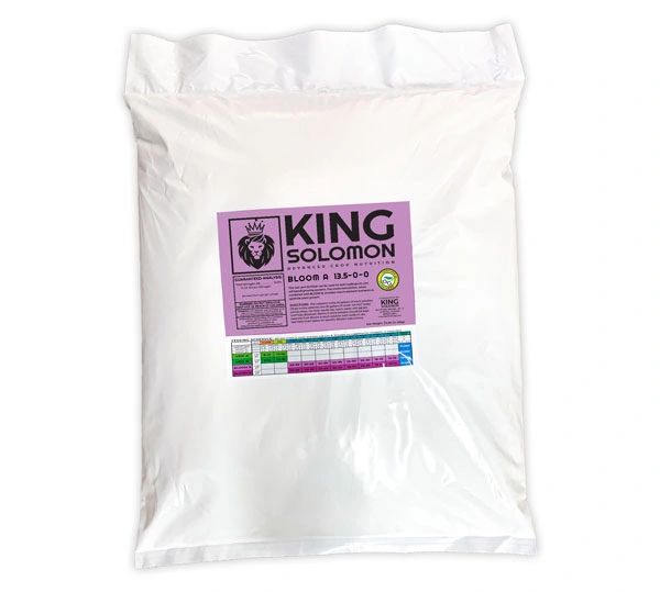 Dry Fertilizer King Solomon Complete Crop Nutrition Dry Formulation - Bloom A - 31 Pound , RF NKS080