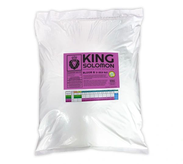 DRy Fertilizer King Solomon Complete Crop Nutrition Dry Formulation - Bloom B - 50 Pound , RF NKS081