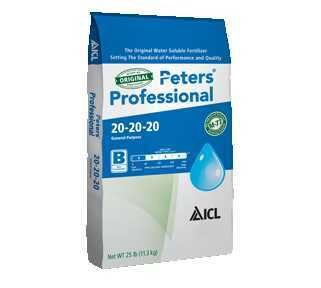 Dry Fertilizer Peters General Purpose 20-20-20 - 25 Pound , RF NPET025