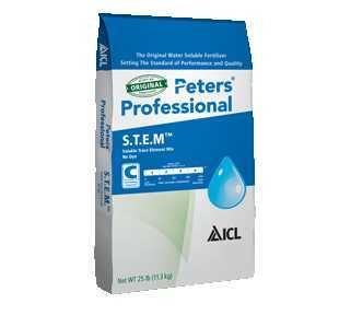 Dry fertilizer Peters STEM Water Soluble Micronutrients Trace Element Mix No Dye - 25 Pound , RF NPET040