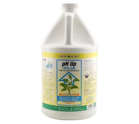 Grow More pH Up 30% 11.1-Lb./Gal. Each , 4 Gallon/Case , RF NGM161