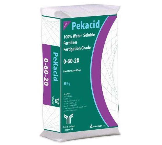 ICL Nova PeKacid 0-60-20 Soluble Acidic PK 55 Pound , RF NICL005