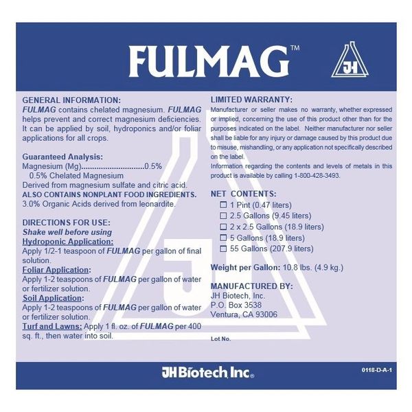 Fulmag 1 Gallon (4/Cs) , RF NJH140