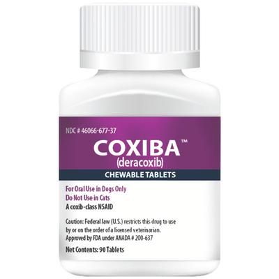 Coxiba (deracoxib) Chewable Tablets 25 mg , 90/Bottle , PIVETAL 21293147