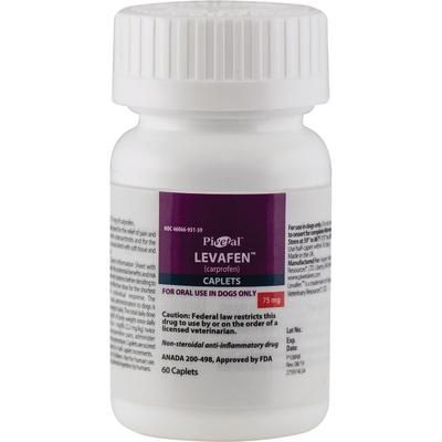 Levafen (carprofen) Caplets 75 mg , 60/Bottle , PIVETAL 21295238
