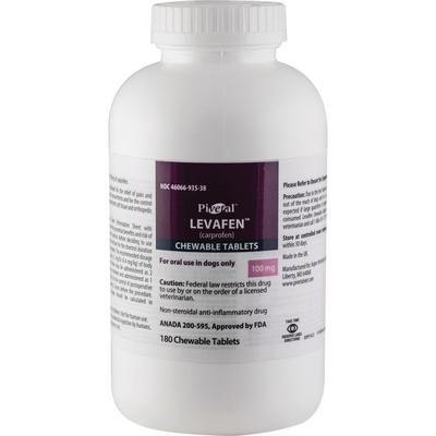 Levafen (carprofen) Chewable Tablets 100 mg , 30/Bottle , PIVETAL 21295318
