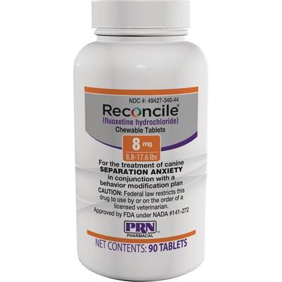 Reconcile Flavored Chewable Tablets , 8 mg ,90/Bottle , PRN 49427-0340-44