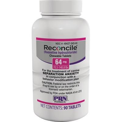 Reconcile Flavored Chewable Tablets 64 mg, 90/Bottle , PRN 49427-0343-44