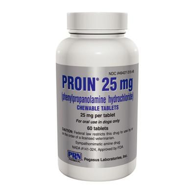 Proin Chewable Tablets (L1) 25 mg, 60/Bottle , PRN 49427-0315-48