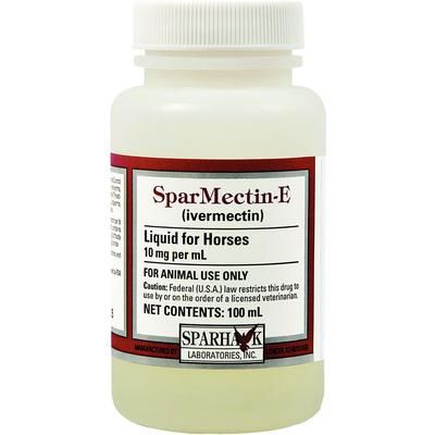 SparMectin-E Liquid Ivermectin Oral Solution 100 ml , SPARHAWK 6726-04