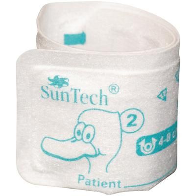 Veterinary Blood Pressure Cuffs #2, Turquoise (4-8 cm) , SUNTECH 98-0400-81-VET