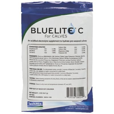 BlueLite C for Calves 2 oz Foil Bag , 12 bag/Case , TECH-MIX 30054-188