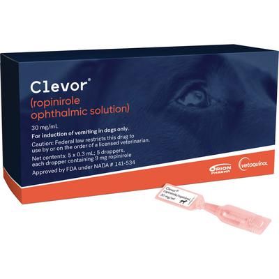 Clevor Ophthalmic Solution 0.3 ml, 5/Pkg , VETOQUINOL 462253