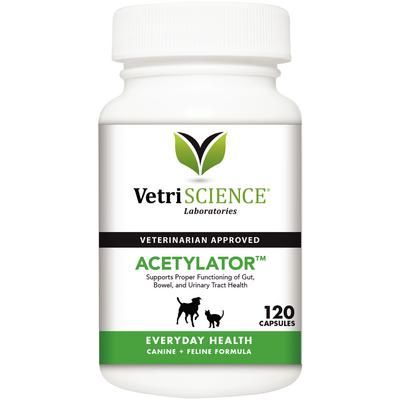 Acetylator Capsules for Dogs and Cats 120/Bottle , VETRI 0900374-120