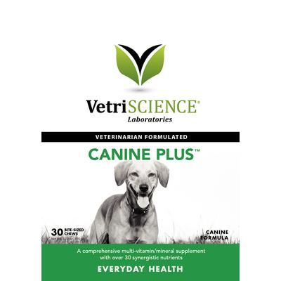 Canine Plus Multivitamin Bite-Sized Soft Chews , 30/Bag , VETRI 090091E-030