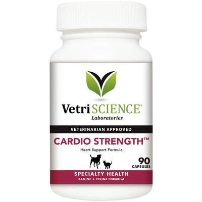 Cardio-Strength Capsules for Dogs and Cats 90/Bottle , VETRI 0900631.090