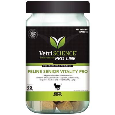 Feline Senior Vitality Pro Chews 90/Pkg , VETRI 090049H.090