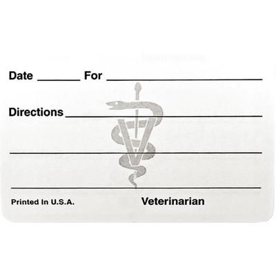 Prescription Label 2-3/4" W x 1-3/4" H , 1000/Pack , VIAPAC 4214880