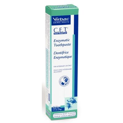 C.E.T. Enzymatic Toothpaste Vanilla Mint, 70 g , 5/Pack , VIRBAC CET103