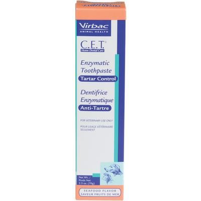 C.E.T. Enzymatic Toothpaste Seafood, 70 g, 5/Pack , VIRBAC CET202