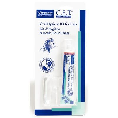 C.E.T.Oral Hygiene Kit Feline Kit , 10/Pack , VIRBAC CET402