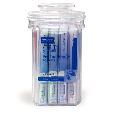 C.E.T. Toothbrushes in Dispenser 24/Pkg , VIRBAC CET350