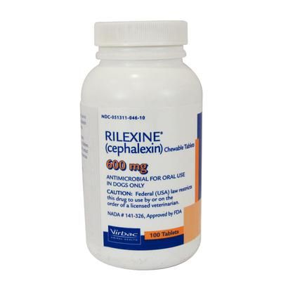 Rilexine Chewable Tablets 600 mg, 100/Bottle , VIRBAC 7640