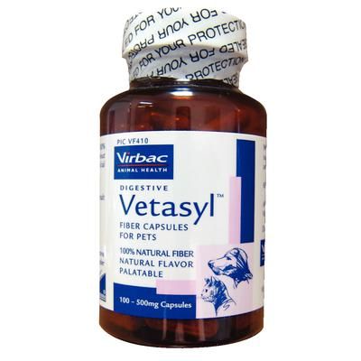 Vetasyl Fiber Capsules 500 mg, 100/Bottle , VIRBAC VF410