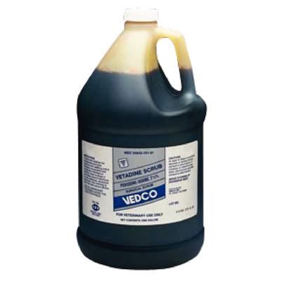 Vetadine Scrub 1 Gallon , VEDCO VINV-GENC-3934