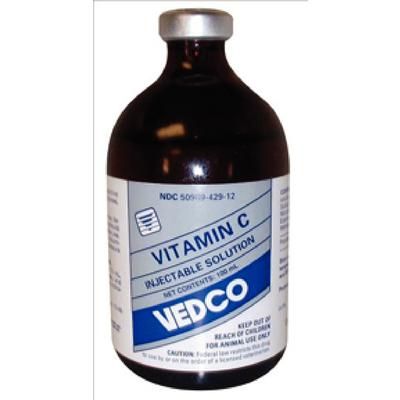 Vitamin C Injection 100 ml, VEDCO 50989-0429-12