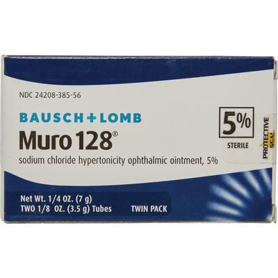 MURO 128 Ophthalmic 5% Ointment, 2/Pkg , WILLOW BIRCH 24208038556