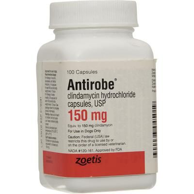 Antirobe Capsules 150 mg, 100/Bottle , ZOETIS 10017004