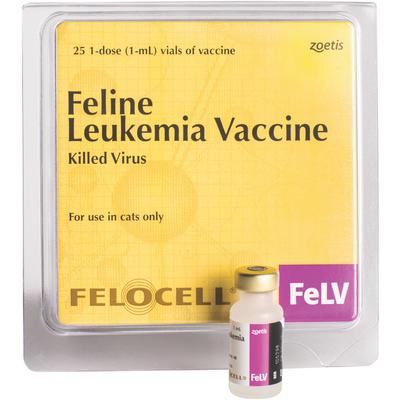 Felocell FeLV 25 x 1 Dose , ZOETIS 10003021