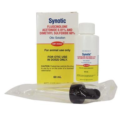 Synotic Otic Solution 60 ml , ZOETIS 10004129 | Allmedtech.com