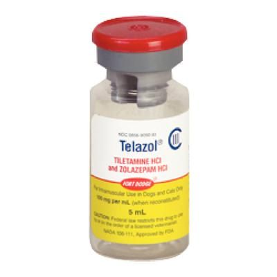 Telazol C IIIN 5 ml , ZOETIS 10004135