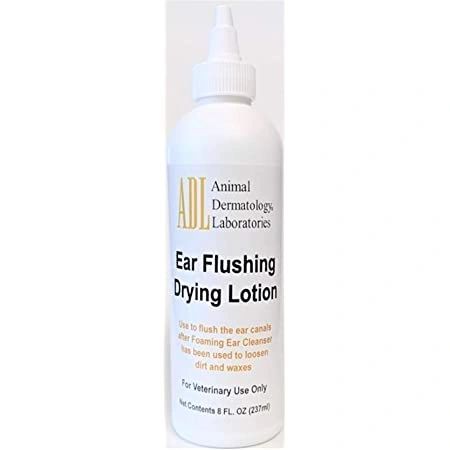 Ear Flushing Drying Lotion, 12oz ,Each , 24/Case , Animal Dermatology 93212