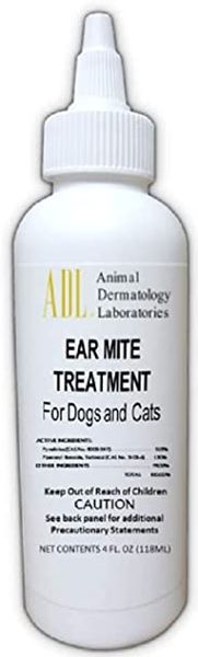 Ear Mite Treatment, 4oz , 36/Case , Animal Dermatology 93420