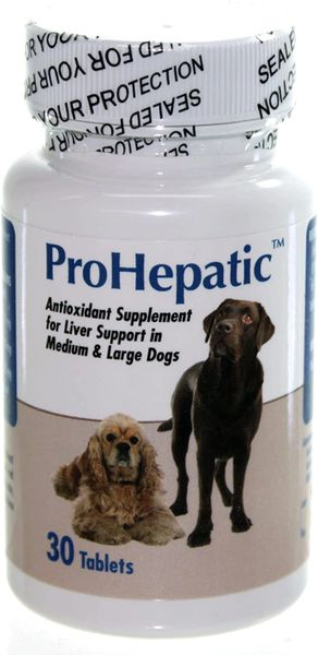 ProHepatic Liver Support [For Med & Lg Dogs] , 30/Box , Each , 6/Case , Animal Health 109M