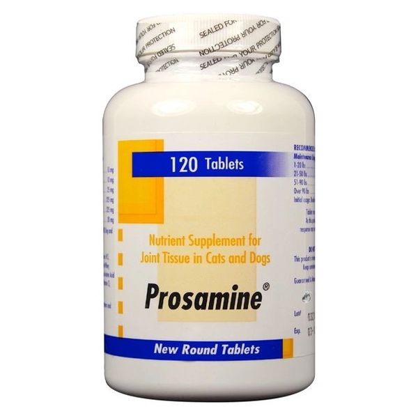 Prosamine Nutrient Supplement for Joint Tissue in Cats and Dogs, 120 Tablets , Animal Health 131