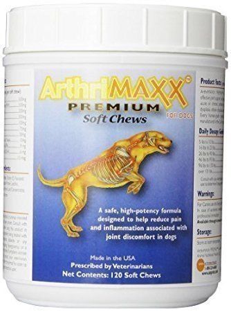 ArthriMaxx Premium Joint Support and Antioxidant Formula, 120 Soft Chews , 6/Case , Ainimal Nutritional ARTH120