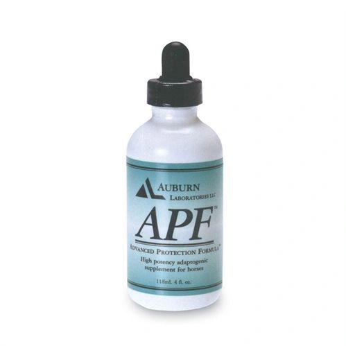 APF Advanced Protection Formula, High Potency Adaptogenic Supplement for Horses, 4oz , Auburn APF