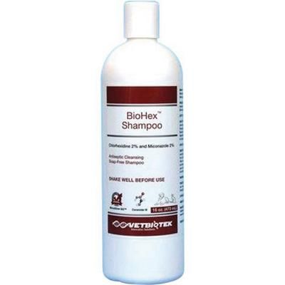 BioHex Shampoo, 16oz , Each , 12/Case , VetBiotek VBDHZ0016