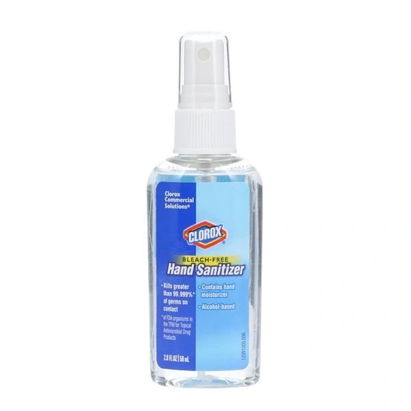 Clorox Hand Spray Sanitizer 2 oz 71% Ethyl Alcohol 24/Case , Colorox CLO02174