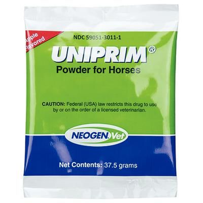 Uniprim Powder for Horses 37.5 g Packet , CLIPPER AUP375