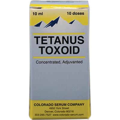 Tetanus Toxoid Concentrated 10 ml, 1/Pkg , COLORADO SERUM 61415