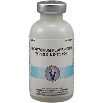 Clostridium Perfringens C&D Toxoid 20 ml (10 Doses) , COLORADO SERUM 61312