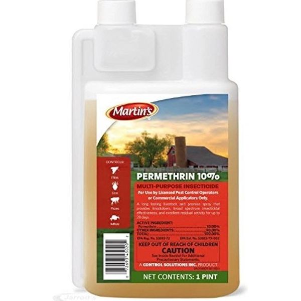 Martin's Permethrin 10% Multi-Purpose Insecticide, 1 Pint , Control Solutions 82004501