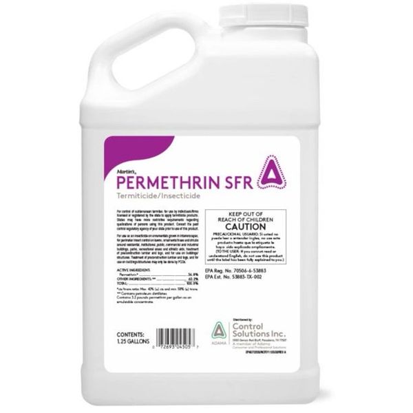 Martin's Permethrin SFR Termiticide / Insecticide, 1.25 Gallon , Control Solutions MART4506